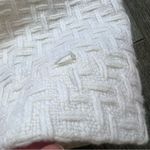 Carlisle  Collection Designer Wool Cream Pencil Skirt Woven Textured Off White 8 Photo 8