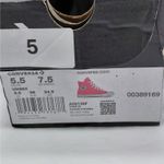 Converse Womens Chuck Taylor Hi Top Sneakers 7.5 Pink Y2K Athletic Preppy Shoes Photo 4