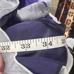 Aryn K Purple Silk Dress Size M 100% Silk Print V-Neck Elastic Waist Fairycore Photo 9