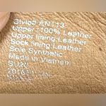 Madewell The Frances Skimmer Leather Cream Pointed Toe Mules Size 8 Photo 1