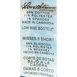 Levi Strauss Signature Women's Stretch‎ Low Rise Bootcut Size Misses 6 Short Blue Photo 3