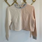 Madewell  MWL Airterry Colorblock cropped pullover XS Photo 6