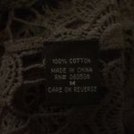 Angie  eyelet lace Ombré pink gray top coverup size M Photo 9