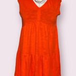 Sanctuary Social Standard by  Tiered Ruffle V-neck Tunic/Mini - size large Photo 4