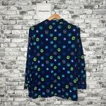 Impressions  Blue and Green Patterned Shirt Photo 5