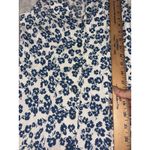 Reformation Rilynn Dress Sleeveless Button Shirtdress Mini Blue Floral Size 2 Photo 7