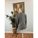 Jaclyn Smith Women's Suit Blazer 8 Collar Lapel Notched Gray Long Sleeve Pocket Photo 3