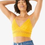 Free People Carina Bralette / Crop Top in Mango Photo 1