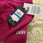 DKNY Sport Metallic Logo Everyday High Rise Jogger in Barbiecore Pink Size XL Photo 12
