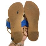KOOLABURRA Kanita Laser Cutout Thong Sandals Blue EUR 36 Photo 9
