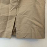 MEXX Solid Tan Beige Straight Pencil Work Cotton Knee Length Skirt UK 10 / US 6 Photo 8