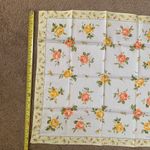 YSL Y1001  Yves Saint Laurent new unused flower cotton handkerchief foulard scarf Photo 1