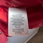 David Brooks Suede Jacket Red Snap Front Moto Minimalist Women's Sz Large Petite Photo 14