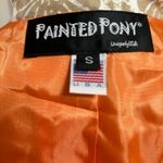 Painted Pony Beige, White, and Orange Blazer | NWOT| Size S Photo 7