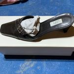Loft Brown Leather Minimalist Slip-Ons herls Photo 7