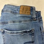 American Eagle  Outfitters Ripped Blue Skinny Jeans size 8 Regular Photo 10