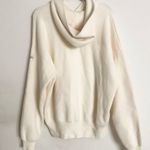 Alo Yoga  Scholar Hooded Sweater Ivory M Photo 8