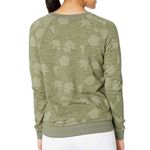 Maaji Sleek French Terry Crewneck Sweatshirt Olive Green Size Small Photo 1