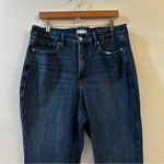 Good American  Women's Good Legs Cropped Mini Boot Mid Rise Jeans Size 16 Indigo Photo 2