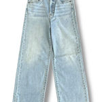 Böhme‎ Women’s Wide Leg Jeans Light Wash Size 29 High Rise Straight Fit Denim Blue Photo 0