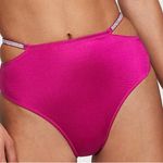 Victoria's Secret Victoria Secret shine strap High-waist Bikini Bottom in Berry Blush nwt medium Photo 1