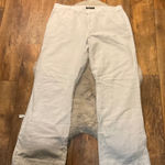 Banana Republic  Martin Fit Pants Size 14 Linen Cotton Womens Tan Tousers Dress Photo 0