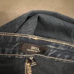 True Religion Blue Jeans with Vintage Wash and Horseshoe Stitching Photo 3