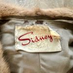 Luxury Mink Fur Pocket Wrap Shrug Shawl Stole Cape Mobwife Coat, Party, Wedding Tan Photo 1