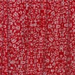 Ava CHRISTINE RED WHITE FLORAL PAISLEY SKIRT MEDIUM Photo 2
