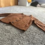 Old Navy Cropped Cable-Knit Cardigan Sweater Photo 2