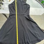 EXPRESS Cut Out Fit & Flare Sleeveless Halter Dress in Black - Size 2 Photo 4