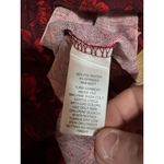 Liz Claiborne  Sweater Women Size Large Burgundy Floral Stretch Lightweight NWT Photo 10