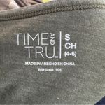 Time and Tru Women's Ruffle Sleeve Tank Green Photo 6