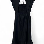 Jason Wu | S | Midi Dress Ruffle Tiered Eyelet Flutter Sleeve Sundress Smocked Photo 4