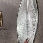 Free People NIB  Mila Minimal Flat Sandal Women's size 7.5 silver  metallic 1407 Photo 9