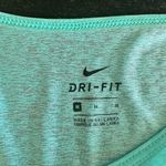 Nike Green and Blue Cap Sleeve /Shear Tee Photo 2