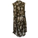 Vans Women Midi Floral Sleeveless Button Down Dress Size XL Hawaiian Hip Hop Photo 1