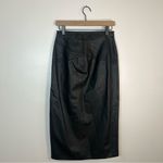 Vintage leather Laurice midi skirt Photo 5