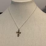 Lovely Vintage Cross Pendant & 8KGP signed chain Multiple Photo 3
