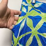 Haute Hippie FLAWED!!!  wide leg boho pull on pants size XL green blue palazzo Photo 2