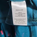 Fate‎ Floral Maxi Dress Teal Blue Pink Spaghetti Strap Elastic Waist M Halter Size M Photo 9