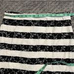 Lane Bryant size 14 womens black white crochet look pencil skirt zips clasps NWT Photo 3
