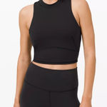 Lululemon  Everlux and Mesh Cropped Tank.  Top Size 8 Photo 0