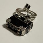 Coach Rare Vintage Collectors Find 3D Gallery Black Tote Keychain Photo 1