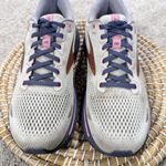 Brooks Women’s Ghost 15 Sneakers Shoes Cushioned Running in White Purple 10 Photo 3