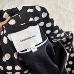 Emerson Fry Womens Paris Jacket Polka a Dot Size S *Missing Belt* Made in USA Black Photo 4
