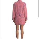 Current/Elliott  The Jumpsuit Long Sleeve Denim Dress in Acid Pink‎ Size 2 Photo 1
