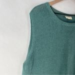 Poetry  Knitted Delave Linen Vest Top Boxy Relaxed Fit Sleeveless High‎ Neck 18 Photo 3