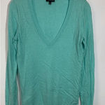 The Limited  Womens Sweater V Neckline Classic Blue Medium Photo 0