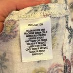 True Craft  White Floral Print Babydoll Dress Size Medium Photo 4